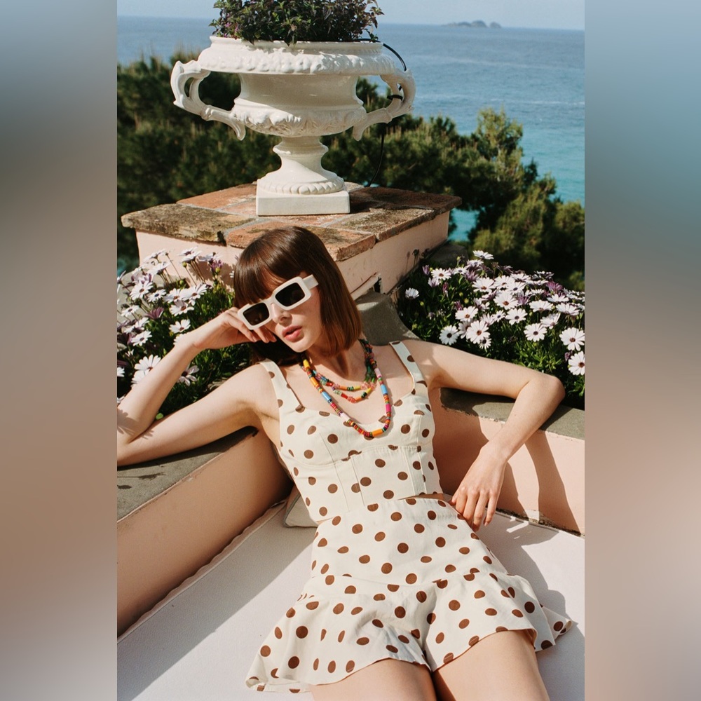 Zara polka dot set